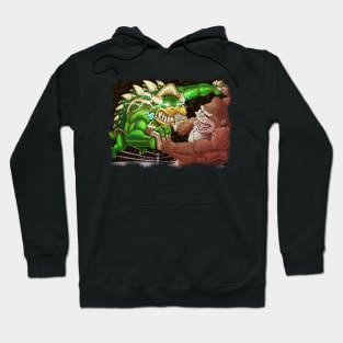 King Vs Kong Video Game Brawl Hoodie